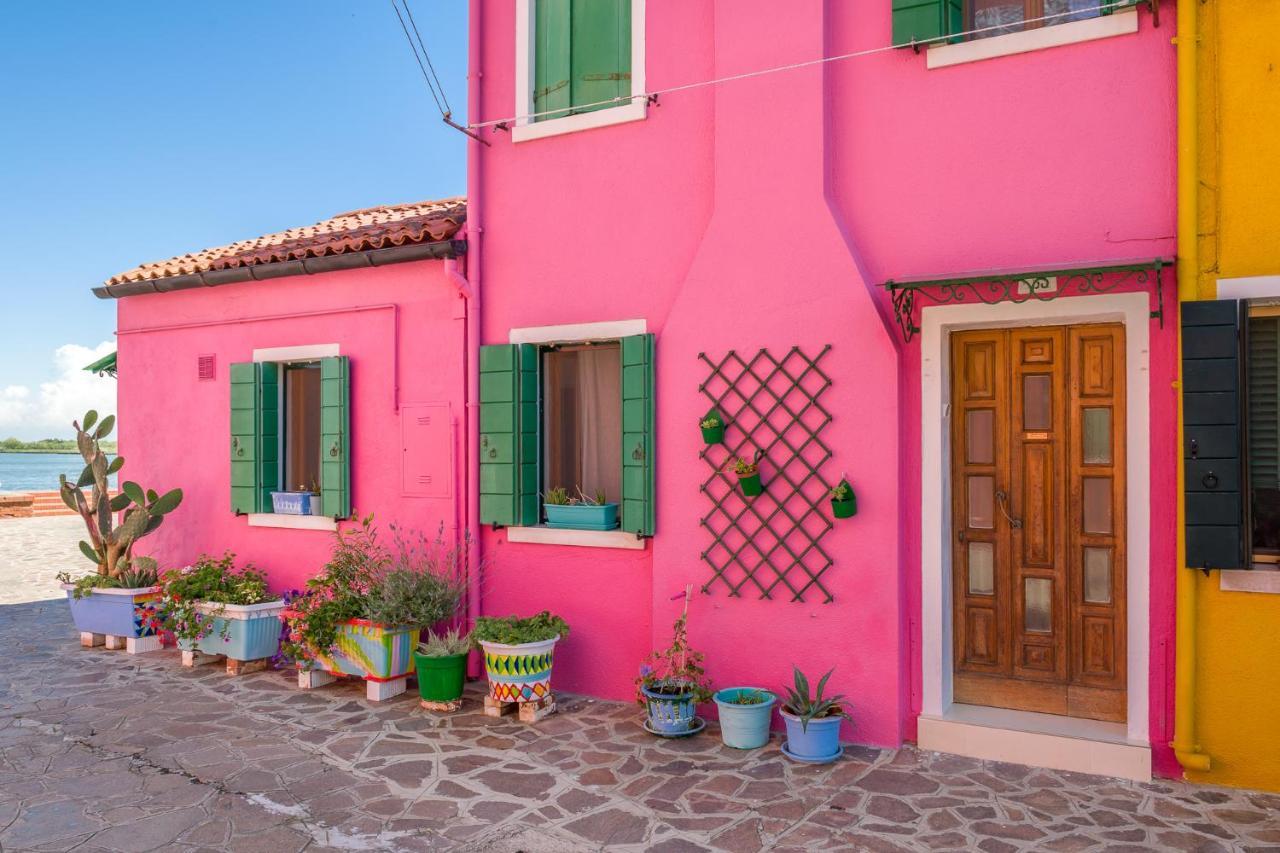 Night Galleria Holiday Home - Bed & Art In Burano - The Pink House 外观 照片