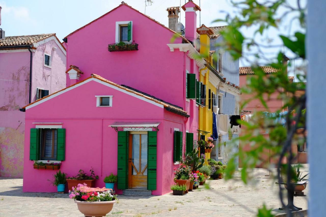 Night Galleria Holiday Home - Bed & Art In Burano - The Pink House 外观 照片